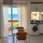 Estudio Con Vistas Al Mar Y Piscina A 300m De Playa Jardin Centro Апартаменты *