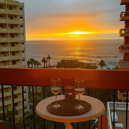 Estudio Con Vistas Al Mar Y Piscina A 300m De Playa Jardin Centro 公寓 拉克鲁斯