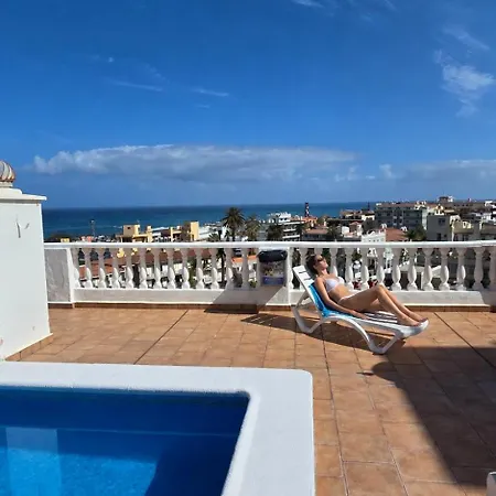 Apartmán Estudio Vistas Al Mar Y Piscina Playa Jardin Puerto de la Cruz (Tenerife)