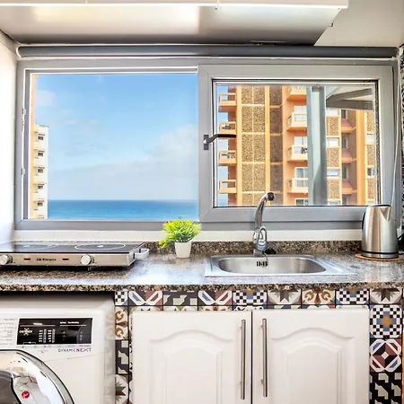 Estudio Vistas Al Mar Y Piscina Playa Jardin Apartmán *