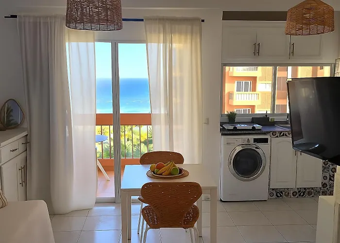 Estudio Con Vistas Al Mar Y Piscina A 300m De Playa Jardin Centro Apartmán *