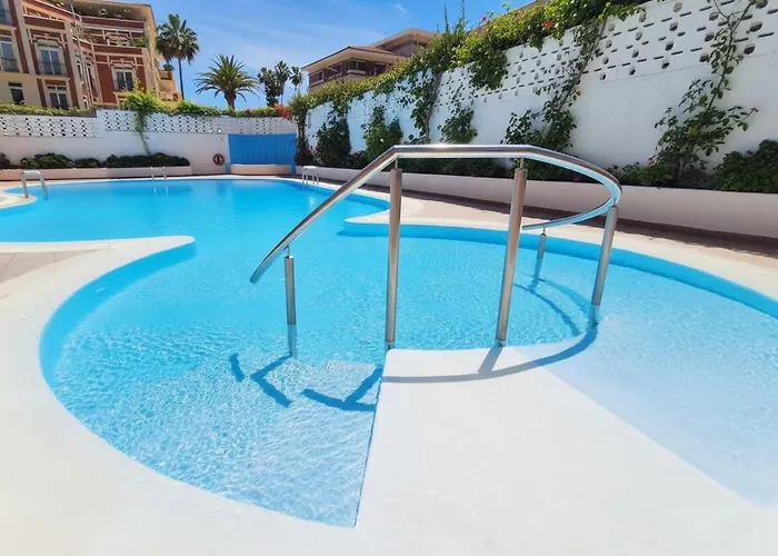 Estudio Con Vistas Al Mar Y Piscina A 300m De Playa Jardin Centro * Puerto de la Cruz (Tenerife)