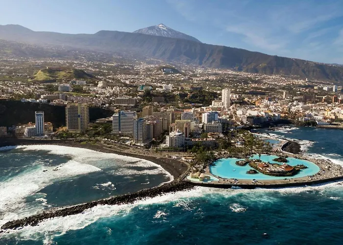 Estudio Con Vistas Al Mar Y Piscina A 300m De Playa Jardin Centro * Puerto de la Cruz (Tenerife)